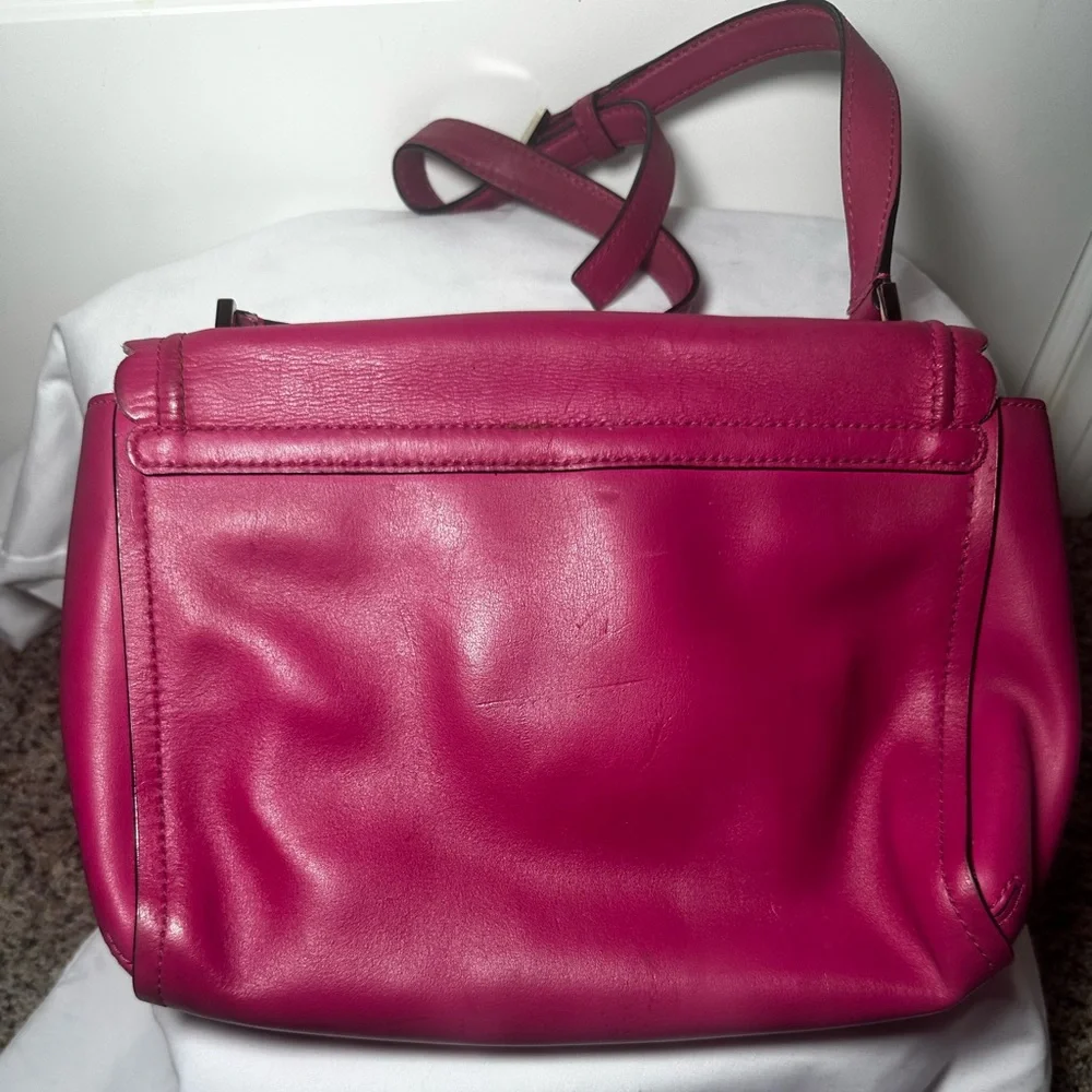Kate Spade Maple Court Jazmin Scalloped Leather Crossbody Bag in Pink - Picture 4 of 15